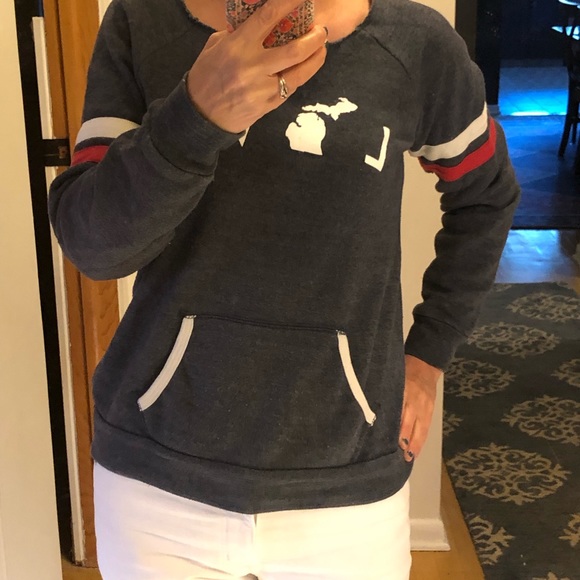 Sporty Michigan Sweatshirt - Picture 2 of 12